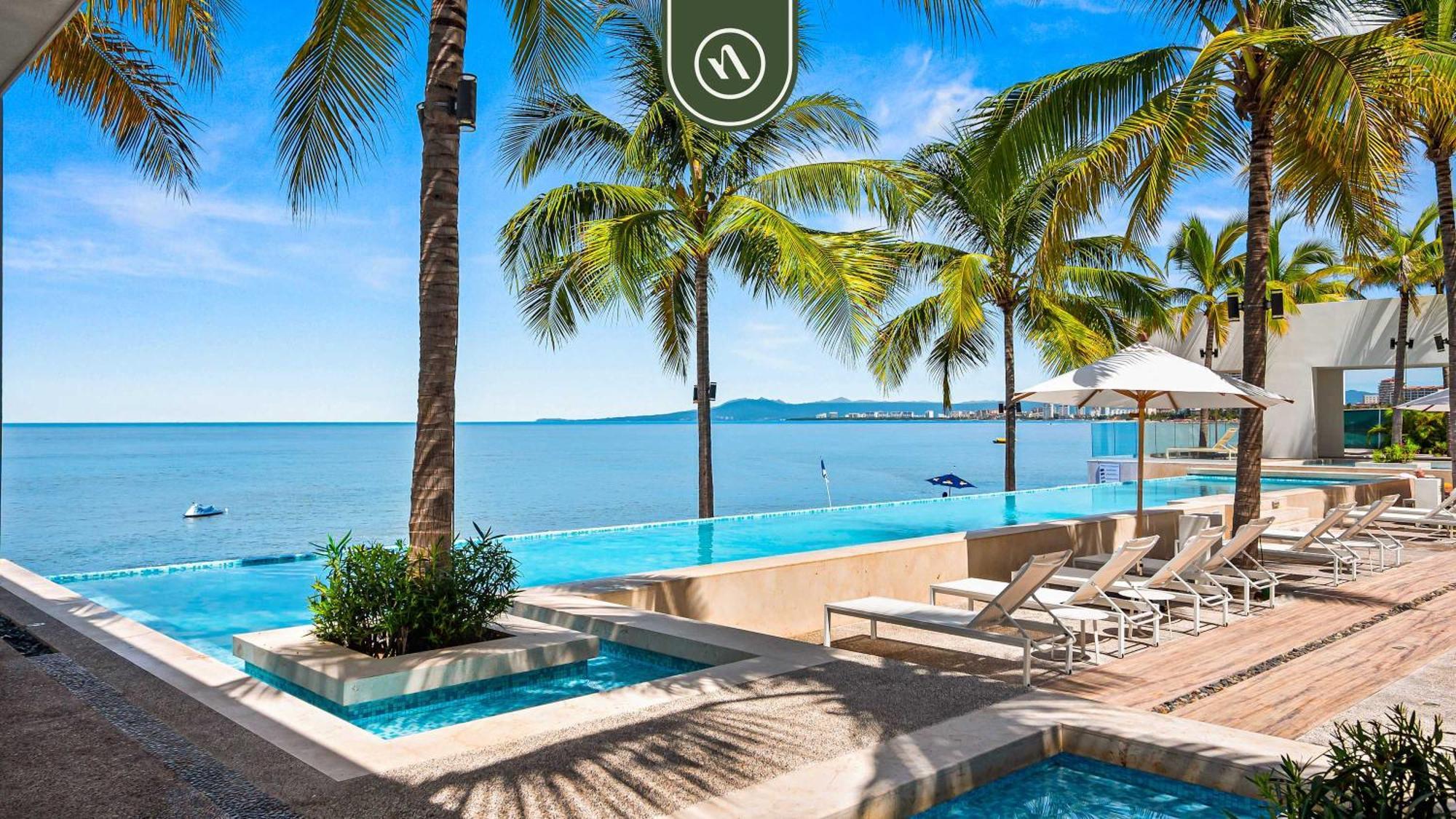 Amazing Apt With Ocean View - King Bed Puerto Vallarta Exteriör bild