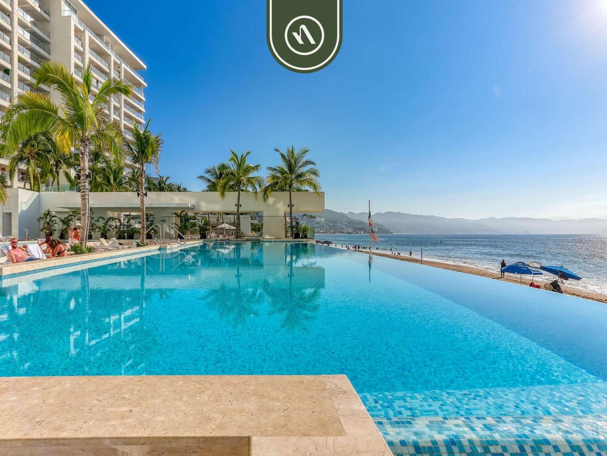 Amazing Apt With Ocean View - King Bed Puerto Vallarta Exteriör bild