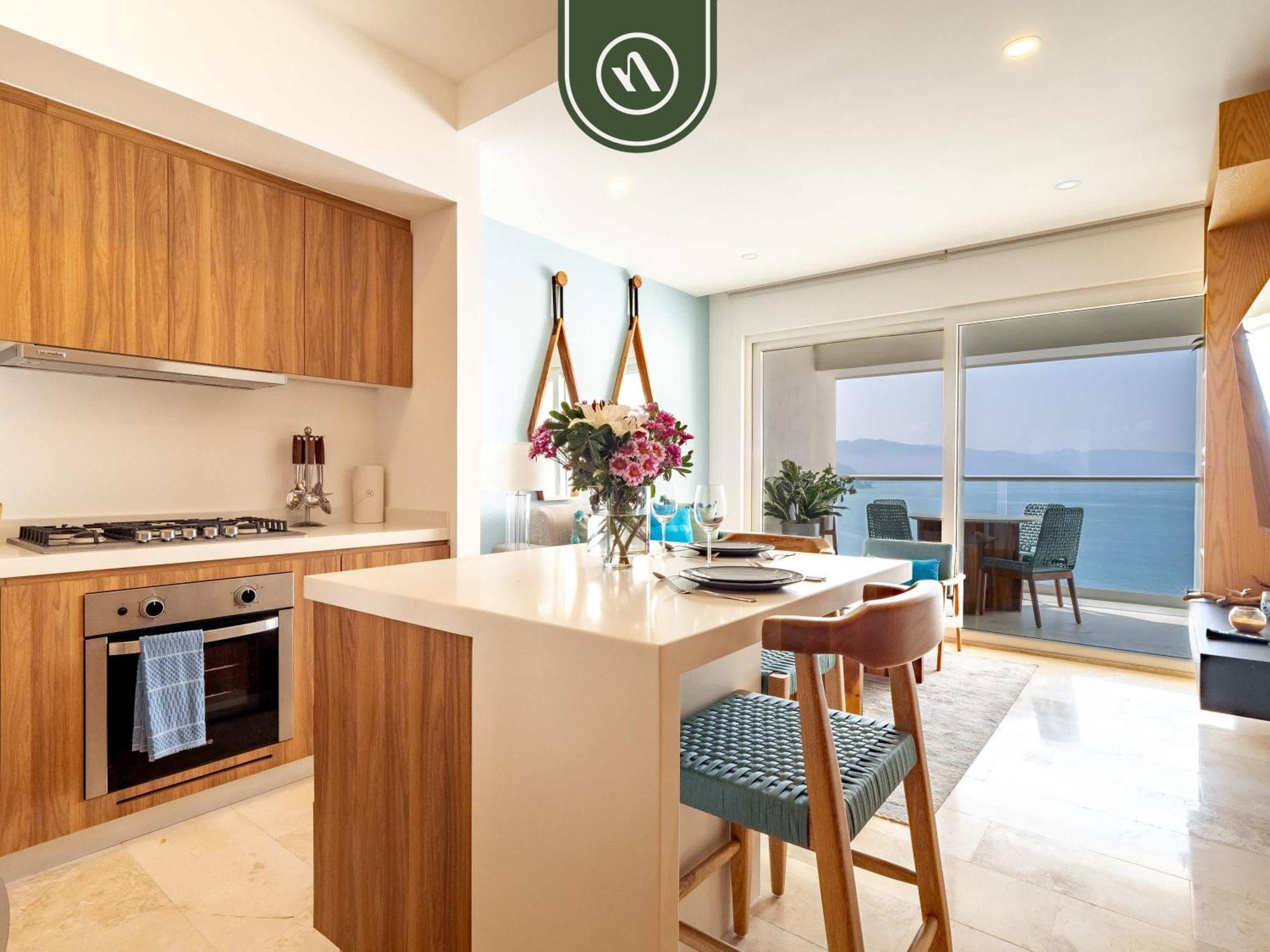 Amazing Apt With Ocean View - King Bed Puerto Vallarta Exteriör bild