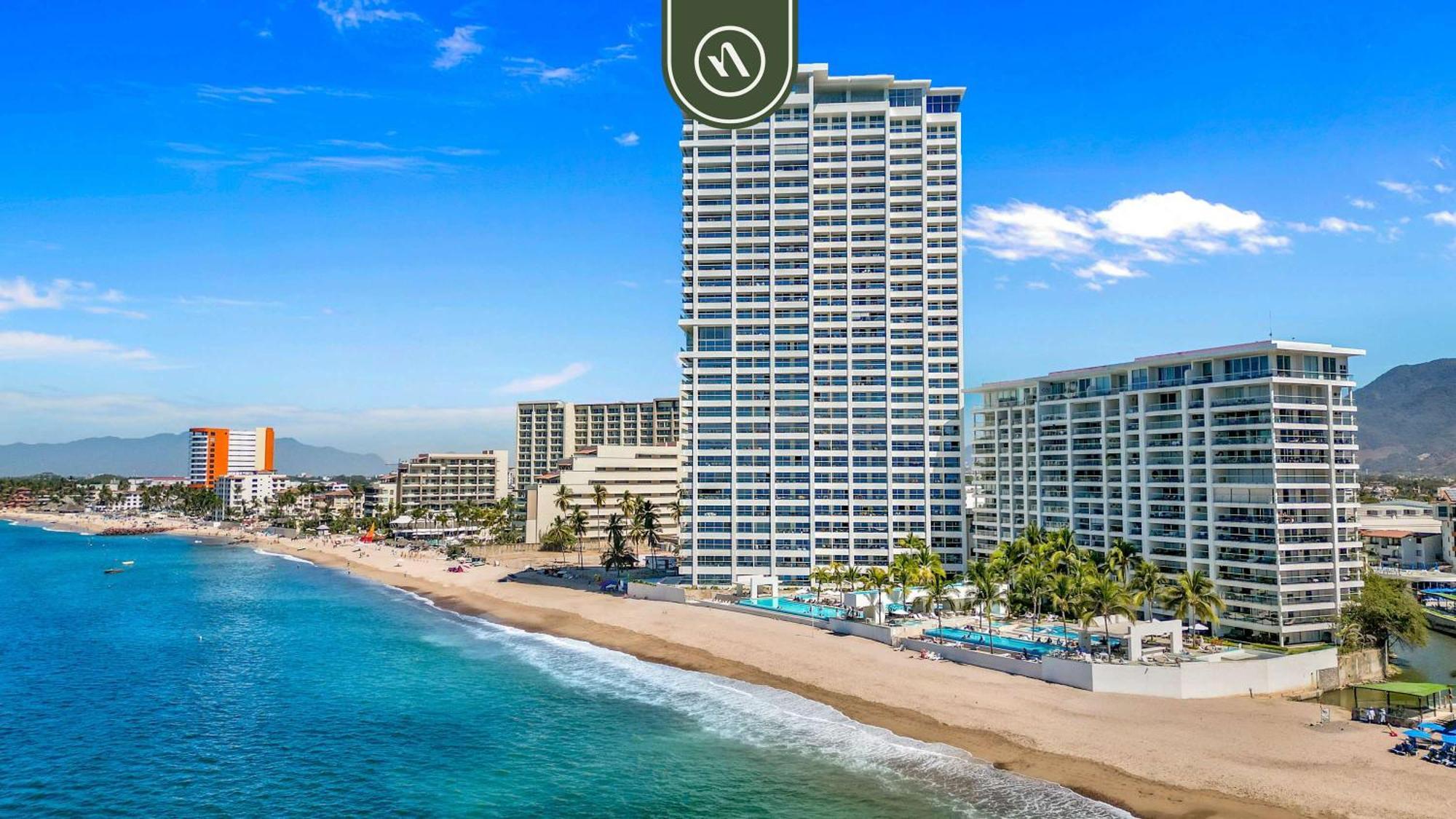 Amazing Apt With Ocean View - King Bed Puerto Vallarta Exteriör bild