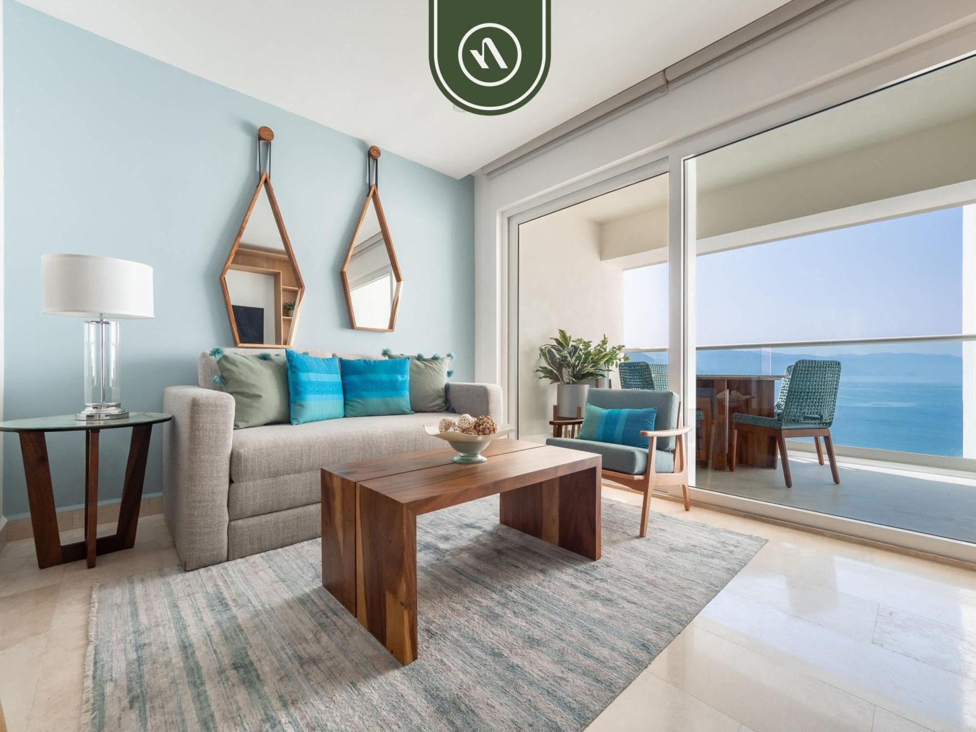 Amazing Apt With Ocean View - King Bed Puerto Vallarta Exteriör bild