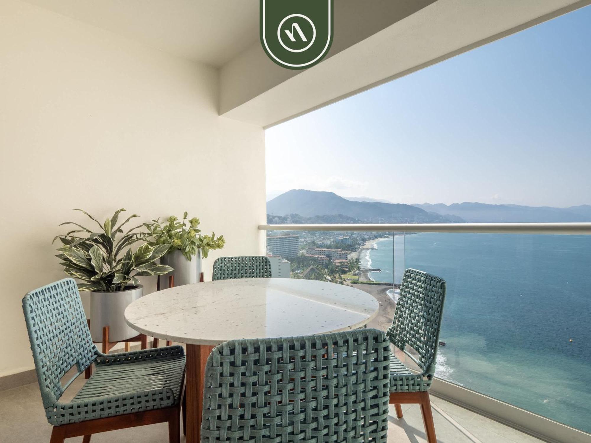 Amazing Apt With Ocean View - King Bed Puerto Vallarta Exteriör bild
